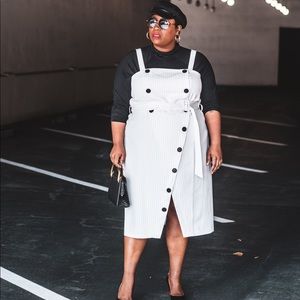 ELOQUIIl pinstripe dress